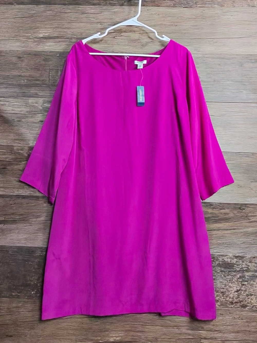 Old Navy Magenta Swing Dress